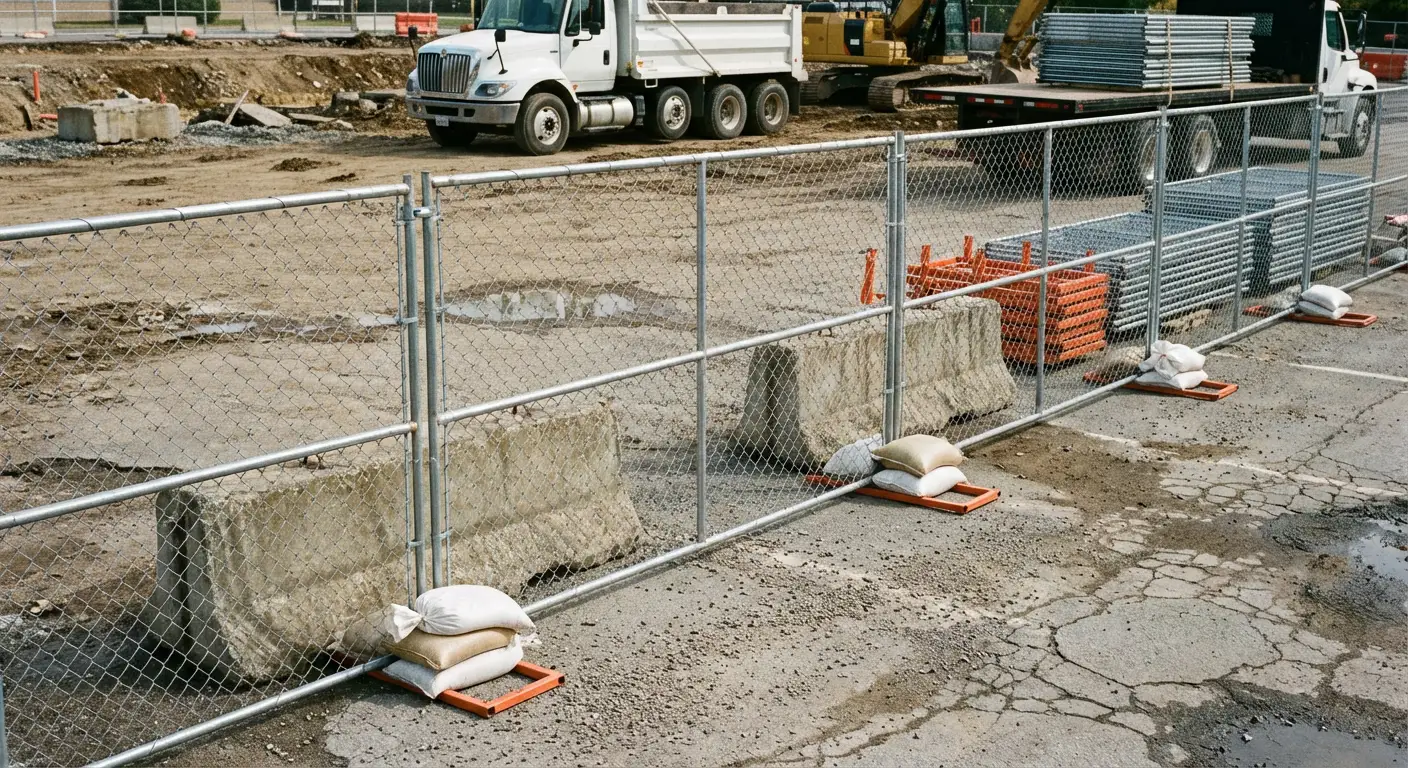 Modular Chain Link Panels in Spring, TX