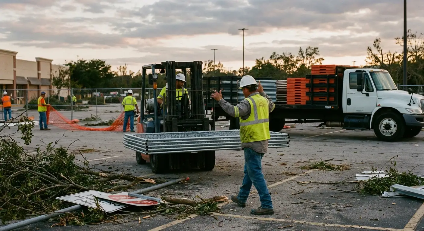 Emergency fencing deployment in Spring, TX