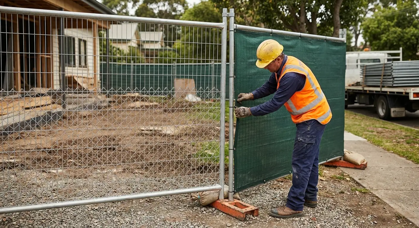 Spring residential fencing project