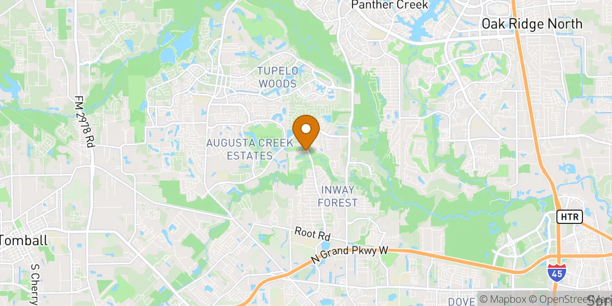  neighborhood map in Spring, TX