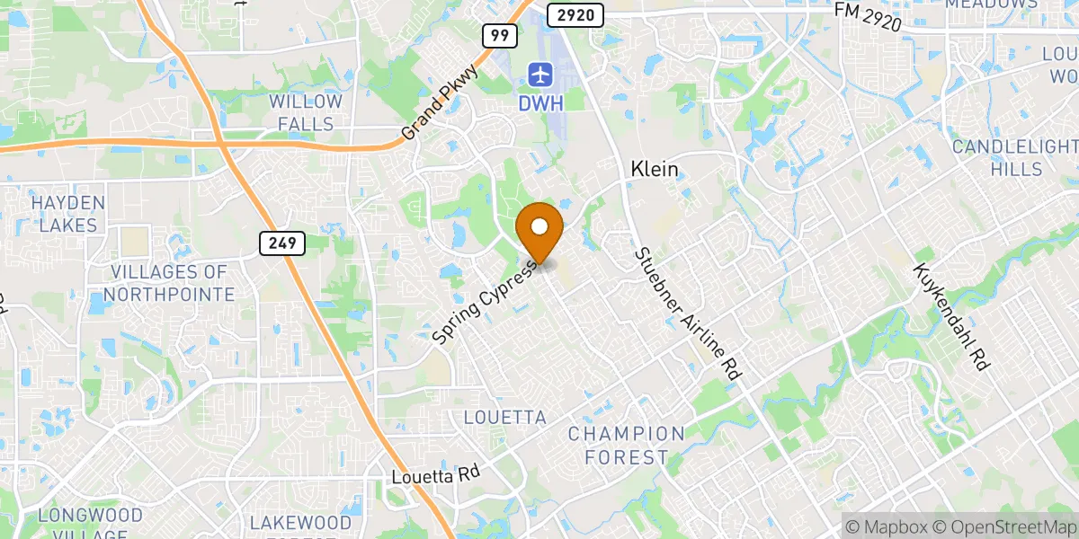  neighborhood map in Spring, TX