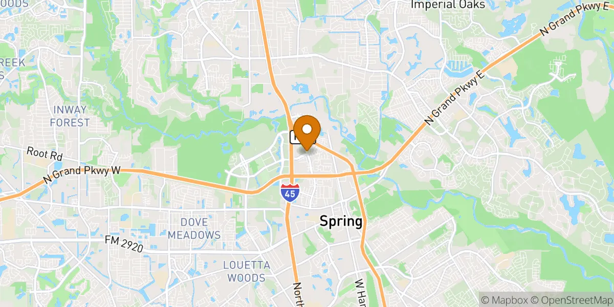  neighborhood map in Spring, TX