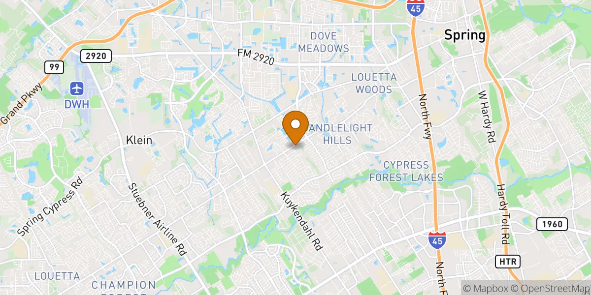  neighborhood map in Spring, TX