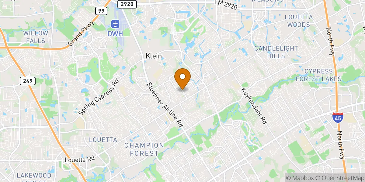  neighborhood map in Spring, TX